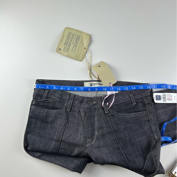 GAP Women’s Super Skinny Jeans Size 8R Color Black‎ - Picture 10 of 16